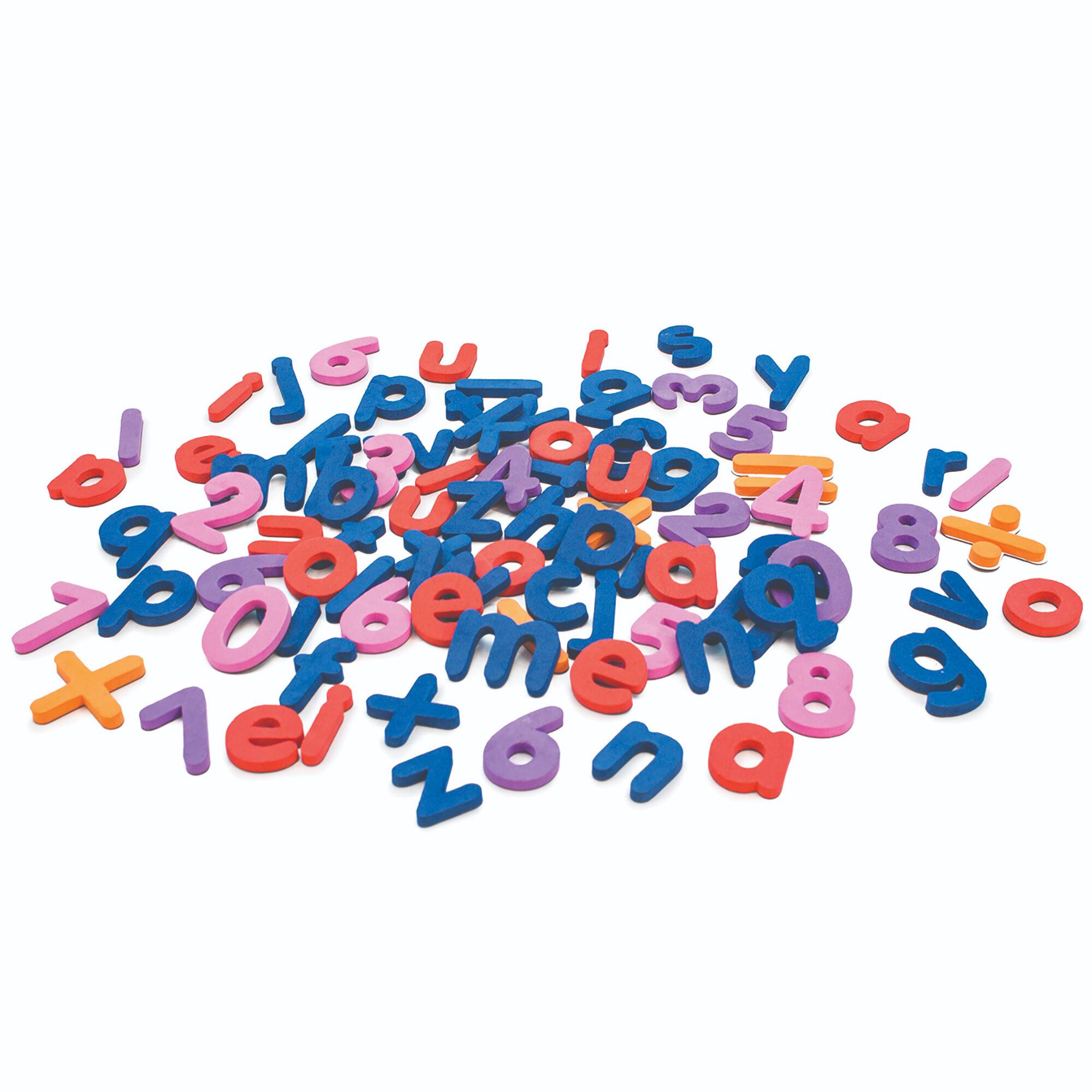 Junior Learning® Rainbow Letters & Numbers Magnetic Activities Set